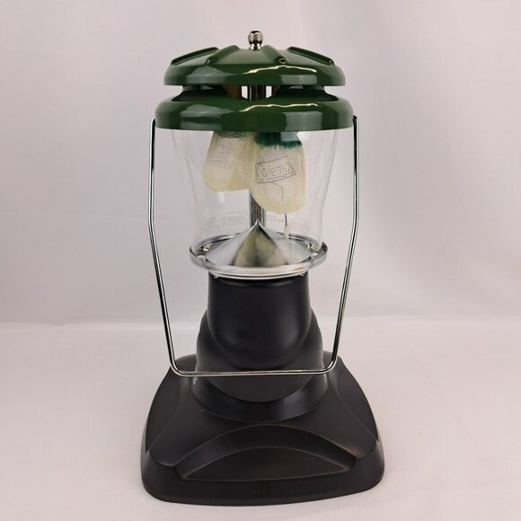 Coleman Propane Lantern Mantle Instastart Green Gray Carrying Case - Picture 15 of 16